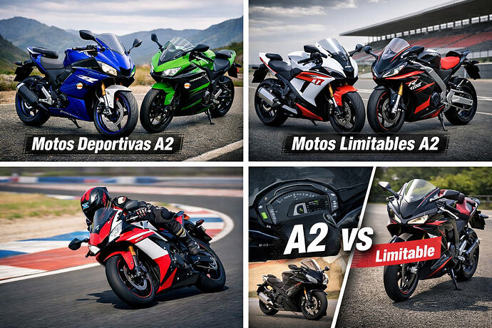 Motos deportivas A2
